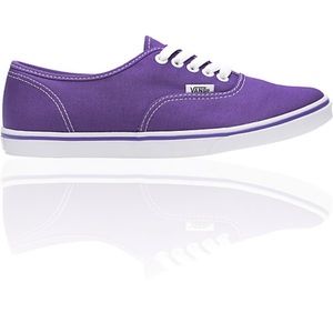 Unisex Purple Lo Pro Vans